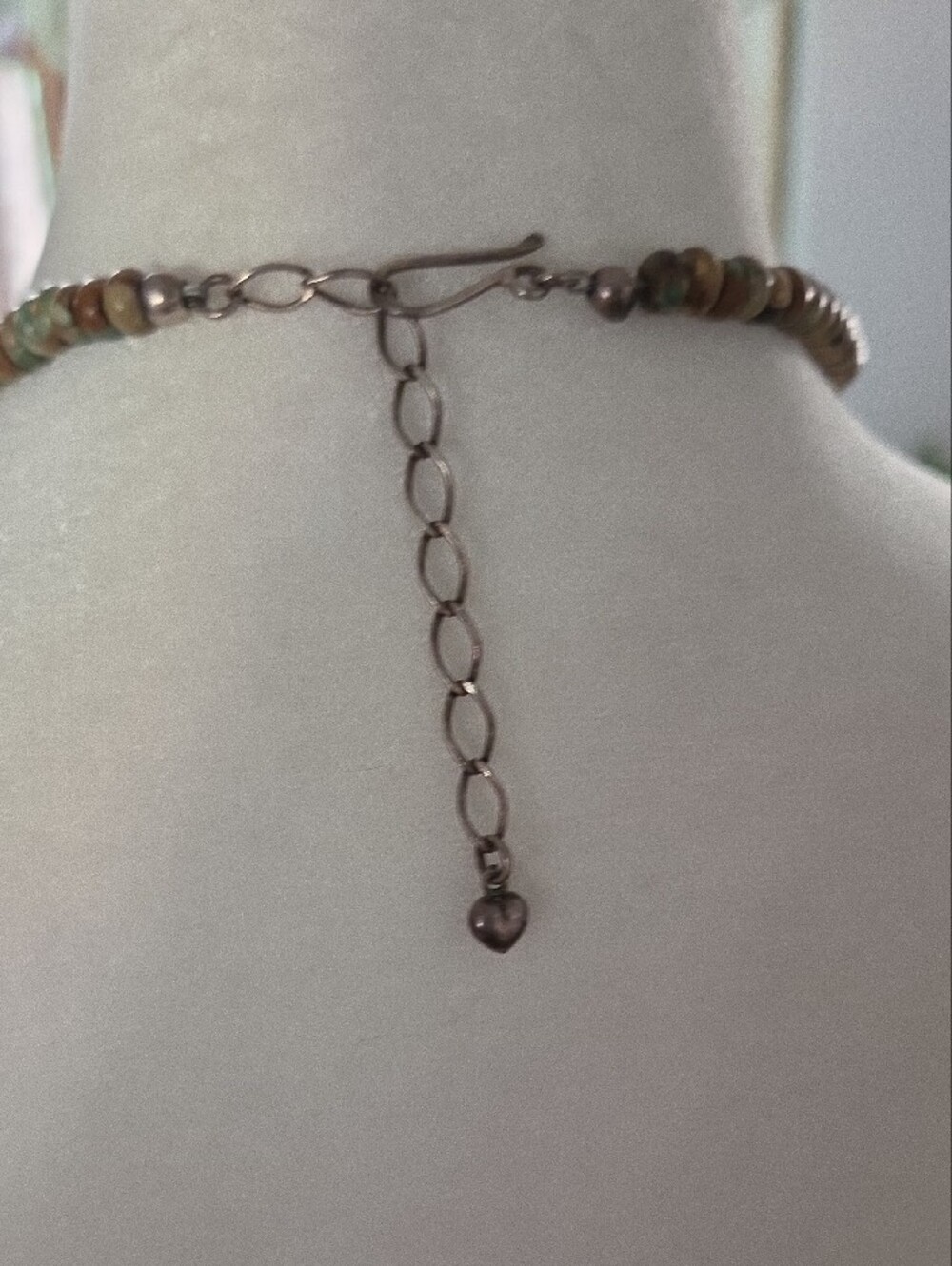 DTR Chunky Azure Turquoise Necklace - Picture 3 of 6